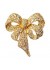 Tim&Simonsen Pin Bow - Guld sl&oslash;jfe broche TSJ686 Gold