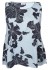 Zhenzi Zh-Ellen 1283-Top S/S - Lysebl&aring; top 201283 Sky Way