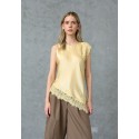 Love&Divine Love1558 top - Gul top med blonde 19909 Straw