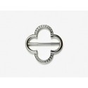 Tim&Simonsen Madde Scarf Ring - Tørklæde holder TSJ595 Silver