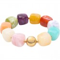Tim&Simonsen Alvira bracelet - Multifarvet armbånd TSJ744 Multimix 1