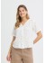 Fransa FRBOBBI SH 1 - Bluse med citroner 20615707 Pastel Yellow Lemon