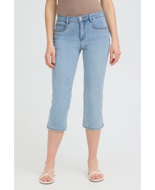 Fransa FRATLANTA PAM CA 1 -  Capri jeans 20617896 Light Blue Denim