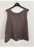 Marta MdcAlessia Top - Brun h&oslash;r top 258917 Mocca