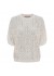 Marta MdcVina Knit - Beige kort&aelig;rmet strik 6592 Calce