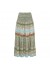 Marta MdcPrincess Skirt - Printet nederdel 5201 Kaki6534tpk
