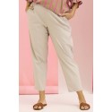 Zhenzi Zh-Tango 1418-pants - Sandfarvet buks 201418 Chateau