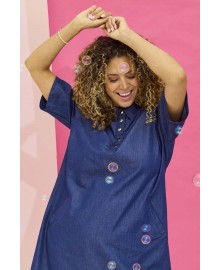 Zhenzi Zh-Jayla 1386 Tunic - Blå tunika 201386 Jayla Blue Light