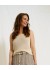 Marta MdcNayla Knit Top - Beige strikket top 9689 Beige