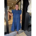 CONTINUE  Audrey chambrey dress - Denim kjole 15243 Cambre