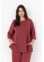 Wasabi WA-SABINA 101 BLOUSE - Brodeux r&oslash;d bluse W20623 Oxblood Red