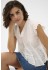 Kaffe KAvalerie Top - Hvid top 10511570 Chalk