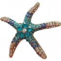 Tim&Simonsen Pin Sea Star - Turkis søstjerne TSJ771 Turquoise