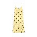 Marta MdcLuliana Dress - Gul prikket kjole 23106 Yellow