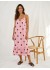 Marta MdcLuliana Dress - Pink prikket kjole 23106 Pink