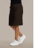 Sandgaard Copenhagen Bengaline skirt - Brun bengalin nederdel SG145 Brown