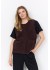 Wasabi WA-NETTIE Waistcoat - Brun teddy vest W20653 Chocolate Plum