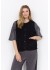 Wasabi WA-NETTIE Waistcoat - Sort teddy vest W20653 Black