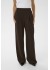 Kaffe KAphoebe Pants - Lang brun buks 10511095 Coffee Bean