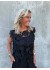 Tim&Simonsen Yrsa Lace Top - Sort blonde top TSC101 Black