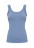 Tim&Simonsen Frida Rib Top - Bl&aring; rib top med blonde 217 Balena