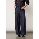Co'couture TerryCC Barrel Pant - Mørkeblå barrel buks 500107 Navy Denim