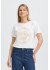 Fransa FRZARY TEE 1 - Hvid t-shirt 20618107 White