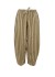 Black Colour BCMALLU BARREL PANT - Gr&oslash;n stribet buks 41252 Lt. Army