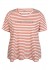 Zhenzi Zh-Karin 1429-T-shirt - Stribet t-shirt 201429 Warm Blush