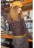 Black Colour BCANNIE MESH BLOUSE - Brun mesh med prikker 3846 Coffee Dot