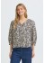 Fransa FRARIANA BL 19 - Bl&aring; printet bluse 20618028 Floral Paisley Salute