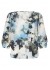 Fransa FRARIANA BL 19 - Bl&aring; printet bluse 20618028 Watercolour Bloom Ice Water