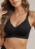 Femifemme FlexiComfort v2. B&oslash;jlefri BH - Sort FF6003 Black