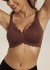 Femifemme SoftScallop Full Coverage B&oslash;jlefri BH - Brun FF6001 Velvet Chocolate