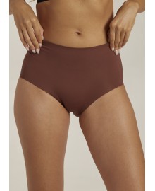 Femifemme Invisible Highwaist Maxi Trusser - Brun FF1001 Velvet Chocolate