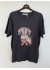 Marta MdcInge Tee - T-shirt med gravhund 0532 Black