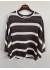 Marta MdcCascade knit - Stribet strik 58678 Moro/Panna