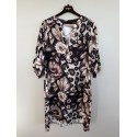 Marta MdcGoldie Dress - Sort printet kjole 7474 Nero1948ppg