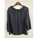 Marta MdcJuniper Blouse - Sort bluse 8558 Black