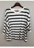 Marta MdcSage Tee - Stribet t-shirt 8577 Black