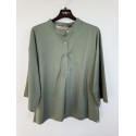 Marta MdcGinger Blouse - Grøn skjorte 8627 Military