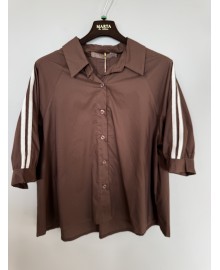 Marta MdcBambi Shirt - Brun skjorte 268819 Moro/Panna