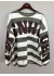 Marta MdcNerina Sweatshirt - Stribet sweatshirt 22659S Military/Moro