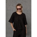 Love&Divine love1646 - Brun blonde bluse 20298 D. Chocolate