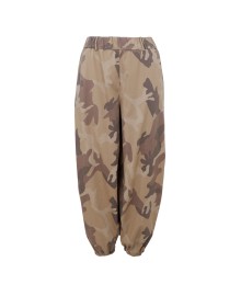 Black Colour BCALLY BALLOON PANT - Camouflage buks 41202 Brown Camouflage