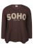 Zhenzi Zh-Lesli 1504 T-shirt - Brun t-shirt med SOHO 201504 Chokolade