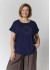Gozzip Ggitte T-shirt with stones - Marine t-shirt G265032 Navy