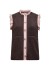 Wasabi WA-NETTIE 12 Waistcoat - Brun vest W20723 Chocolate Plum