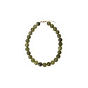 Black Colour BCMILOVA NECKLACE - Grøn halskæde 4517 Army