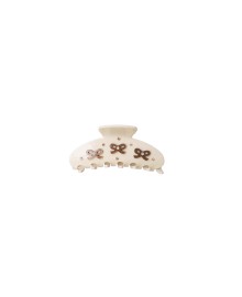 Black Colour BCALBERTA HAIR CLAW - Hårklemme med sløjfer 6059 Creme